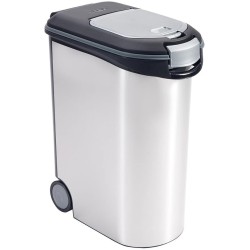 Curver Pojemnik na karmę dla zwierząt - 54L/20kg - srebrny