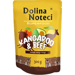 DOLINA NOTECI Superfood dla Psa Kangur i Wołowina (saszetka) 300g