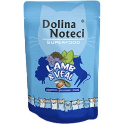 DOLINA NOTECI Superfood dla kota Jagnięcina i Cielęcina (saszetka) 85g