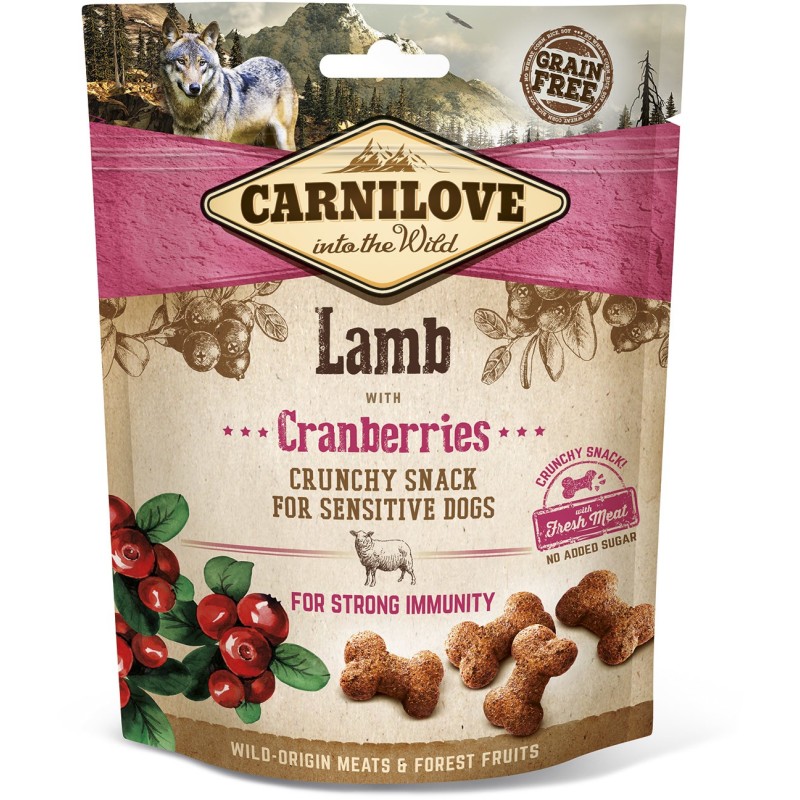 CARNILOVE DOG Snack Crunchy Lamb Cranberry 200g