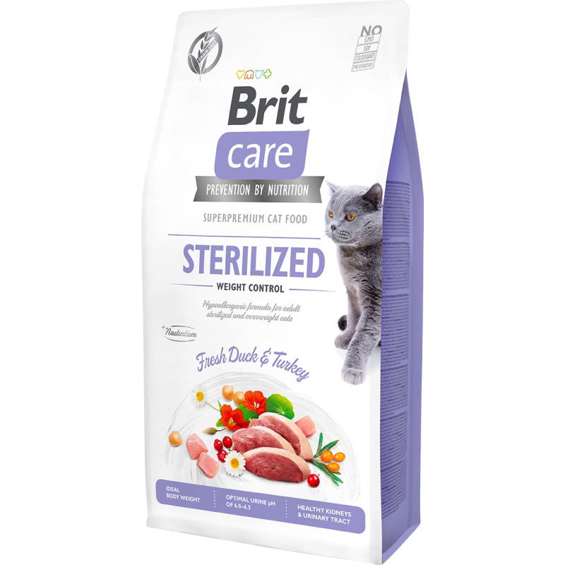 BRIT CARE CAT Grain-Free Sterilized Weight Control 400g