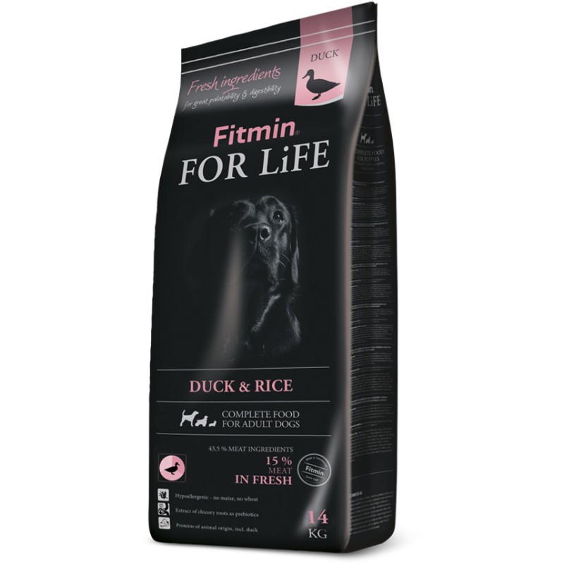FITMIN Dog For Life Duck and Rice 2,5 kg 2,5 kg