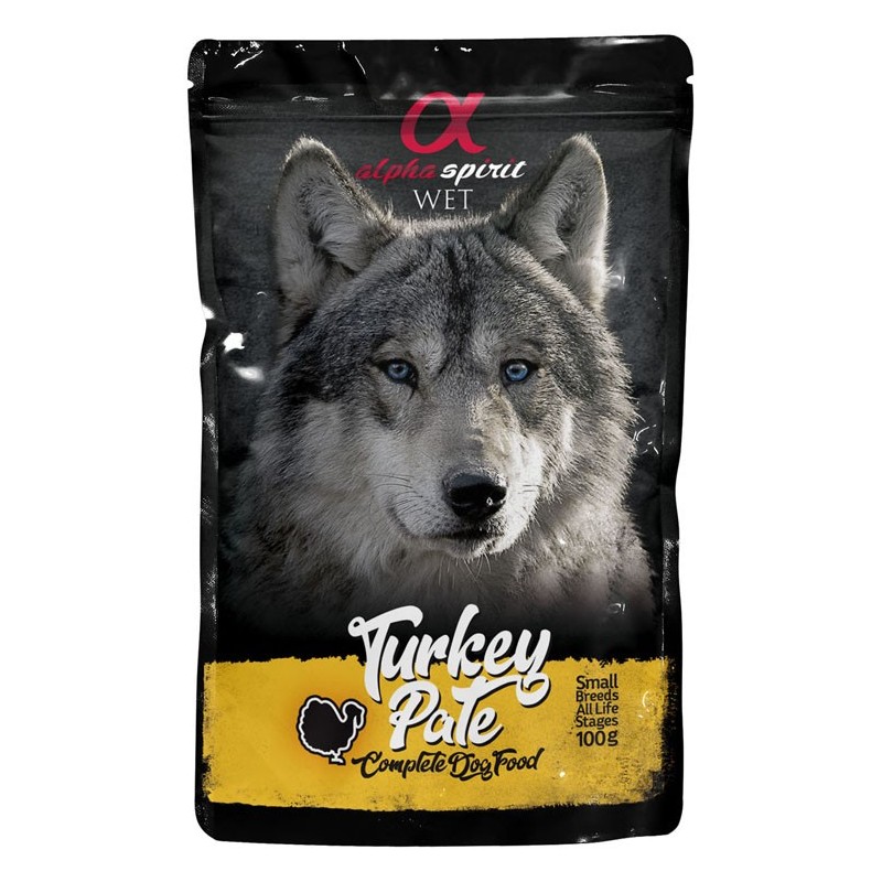 ALPHA SPIRIT Pasztet z indyka (saszetka) 100g