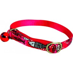 ZOLUX Obroża nylonowa dla kota Sardine 30 cm - czerwony