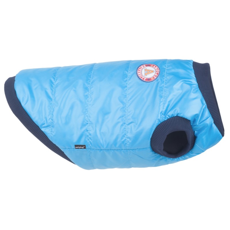 AMIPLAY Kurtka Puchowa Bronx - Niebieska 37 cm