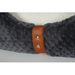 ZOLUX Legowisko Paloma z przykryciem (480 x 480 x 150 mm) - szary