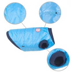 AMIPLAY Kurtka Puchowa Bronx - Niebieska 46 cm