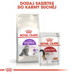 ROYAL CANIN Sensible 33 karma sucha dla kotów dorosłych, o wrażliwym układzie pokarmowym 2x 10 kg