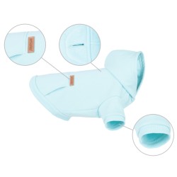 AMIPLAY Bluza z kapturem TEXAS - niebieska 25 cm