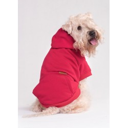 AMIPLAY Bluza z kapturem TEXAS - Czerwony 45 cm