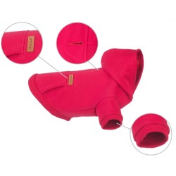 AMIPLAY Bluza z kapturem TEXAS - Czerwony 50 cm