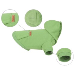 AMIPLAY Bluza z kapturem TEXAS - Zielona 45 cm