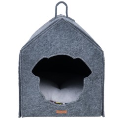 AMIPLAY Domek dla psa Quick Press 2in1 Hygge - Szary