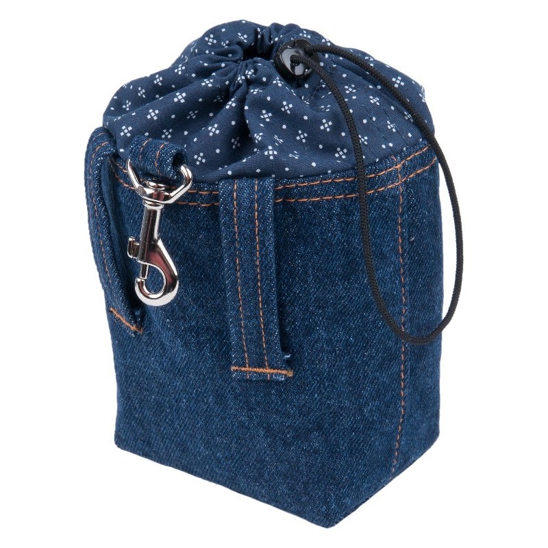 AMIPLAY Torebka na przysmaki Denim - Granatowa