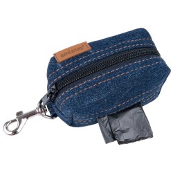 AMIPLAY Torebka na worki do odchodów Denim - Granatowa