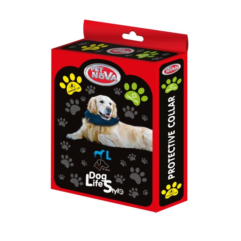PET NOVA Kołnierz ochronny dmuchany rozmiar S