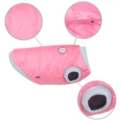 AMIPLAY Kurtka Puchowa Bronx - Różowa 46 cm