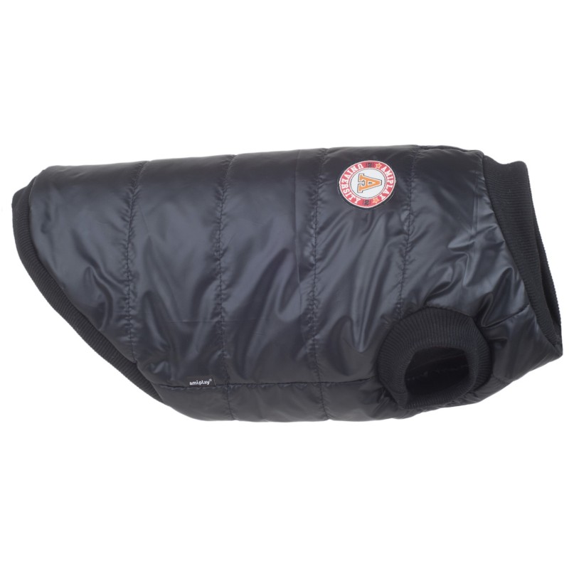 AMIPLAY Kurtka Puchowa Bronx - Czarna 46 cm