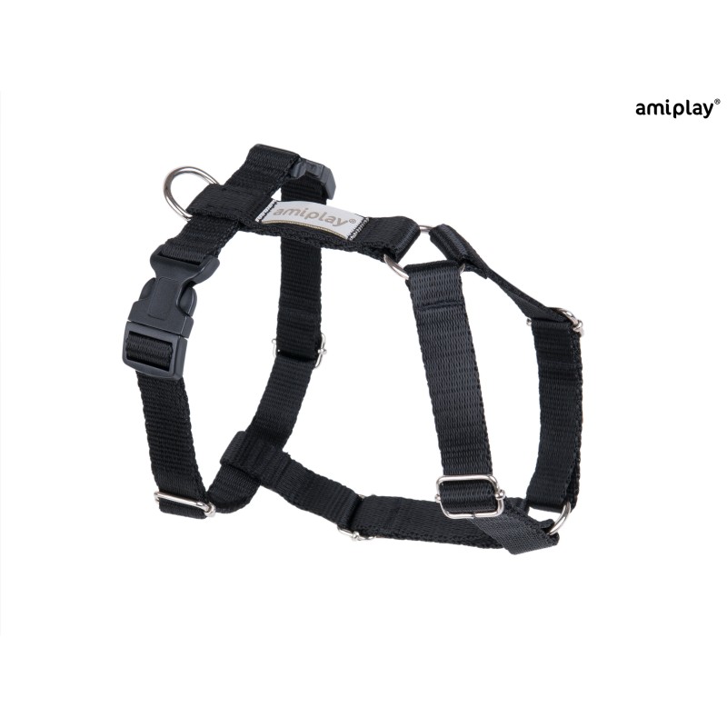 AMIPLAY Szelki Guard Samba - Czarne S