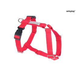 AMIPLAY Szelki Guard Samba - Czerwone S