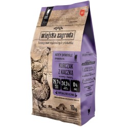WIEJSKA ZAGRODA dla kota - Kurczak z kaczką 10 kg