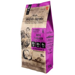 WIEJSKA ZAGRODA dla szczeniąt - Indyk z jabłkiem 2 kg