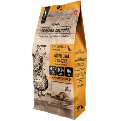 WIEJSKA ZAGRODA dla psa - Jagnięcina z kaczką 2 kg