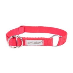 AMIPLAY Obroża półzaciskowa Samba - Czerwona XL