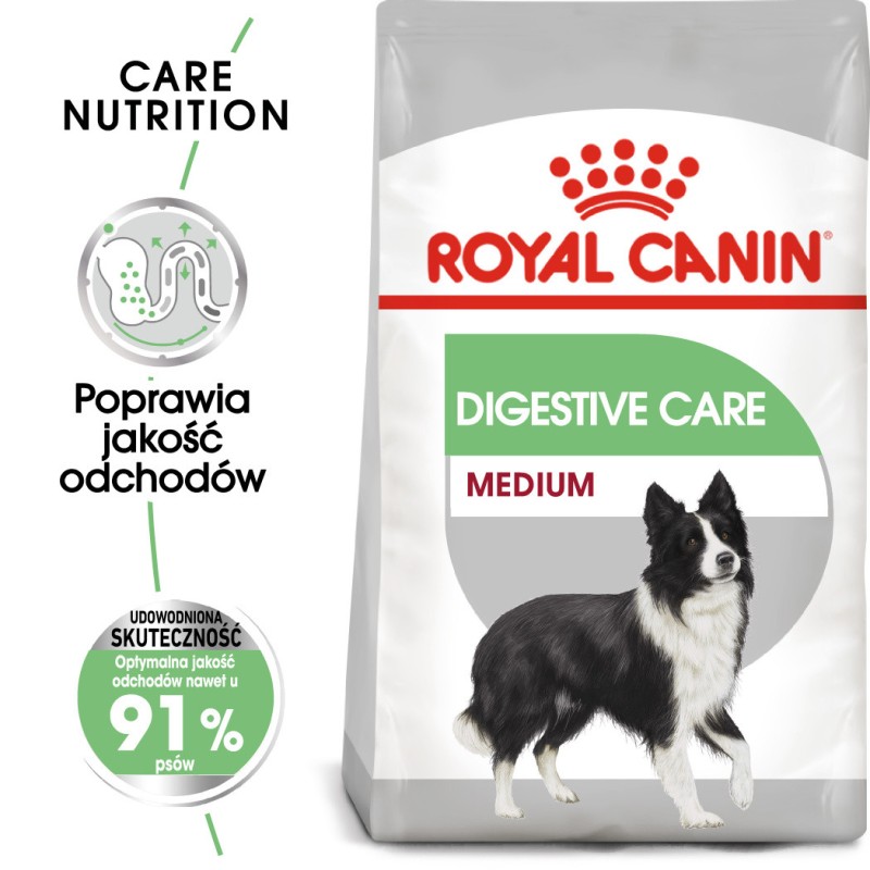 ROYAL CANIN Medium Digestive Care karma sucha dla psów dorosłych, ras średnich o wrażliwym przewodzie pokarmowym 2x 10 kg