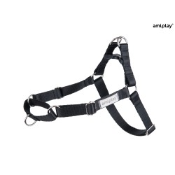 AMIPLAY Szelki regulowane EASY GO Samba - Czarne S