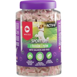 MACED Mięsne kostki łosoś z ryżem 300g