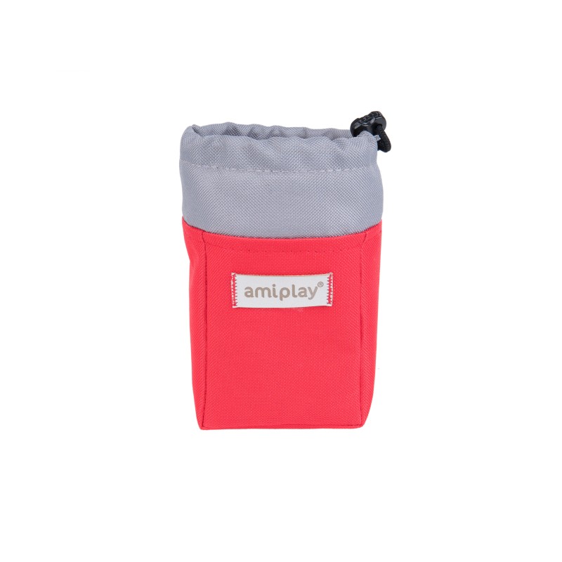 AMIPLAY Torebka na przysmaki Samba - Czerwona