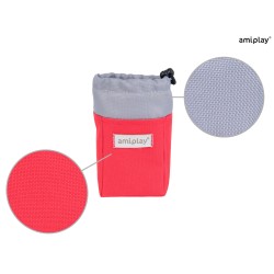 AMIPLAY Torebka na przysmaki Samba - Czerwona