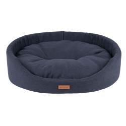 AMIPLAY Montana Legowisko owalne - Czarne S