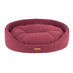 AMIPLAY Montana Legowisko owalne - Bordowe M