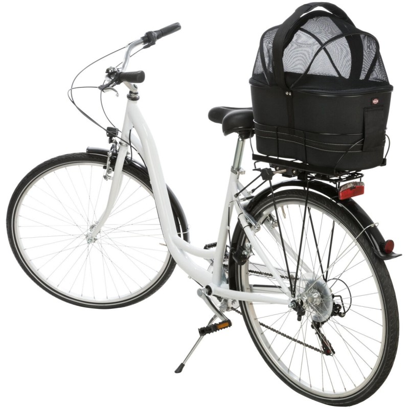 TRIXIE Torba rowerowa (48 × 29 × 42 cm) - czarna