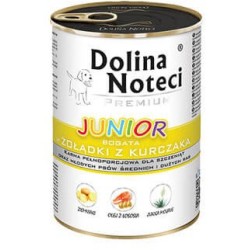 DOLINA NOTECI Premium Junior - żołądki z kurczaka 400g