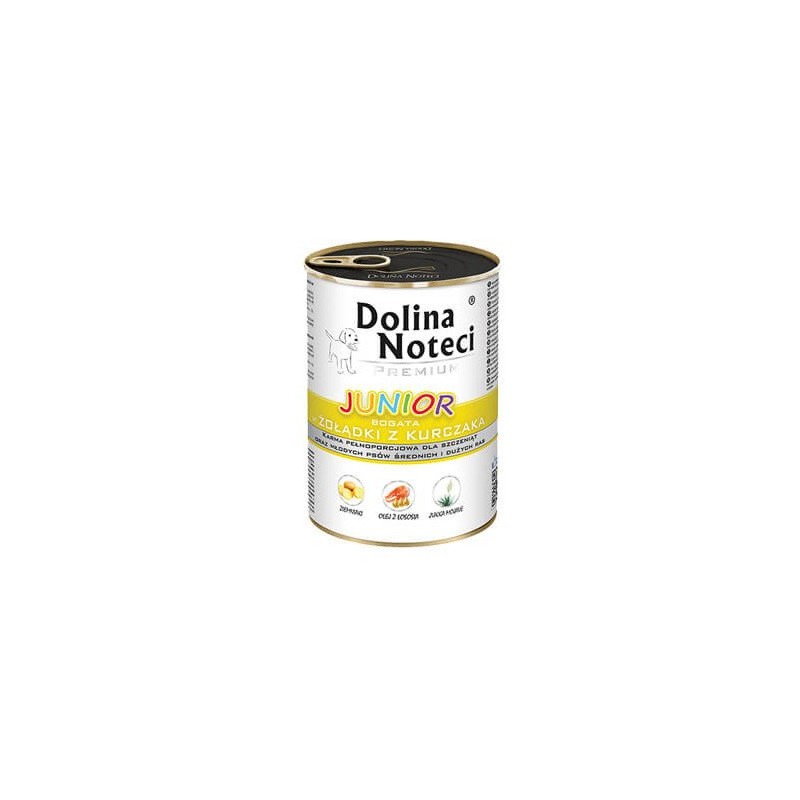 DOLINA NOTECI Premium Junior - żołądki z kurczaka 12x 400g
