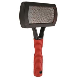 TRIXIE Miękka szczotka z gumową rączką (10 x 17 cm)