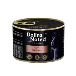 DOLINA NOTECI Premium dla kota - Filet z łososia 185g