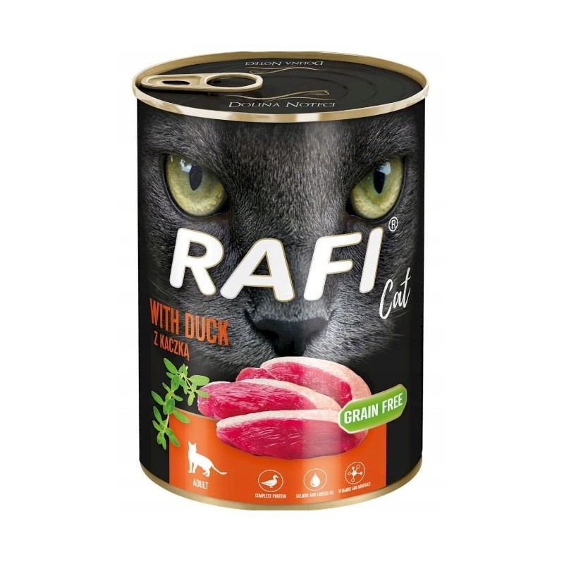 DOLINA NOTECI RAFI Pasztet dla kota z kaczką 400g