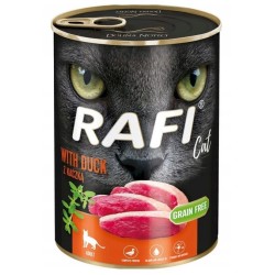 DOLINA NOTECI RAFI Pasztet dla kota z kaczką 12x 400g