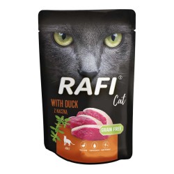 DOLINA NOTECI RAFI Cat z kaczką (saszetka) 12x 100g