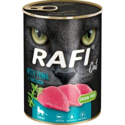 DOLINA NOTECI RAFI Pasztet dla kota sterylizowanego z tuńczykiem 400g