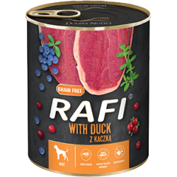 DOLINA NOTECI RAFI Kaczka, Borówki i Żurawina 800g