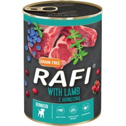 DOLINA NOTECI RAFI Junior Jagnięcina, Borówki i Żurawina 400g