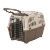 TRIXIE Transporter Skudo 4 (S - M: 51 x 48 x 68 cm) - szarobrazowy/piaskowy