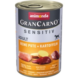 ANIMONDA GranCarno Sensitiv Indyk i Ziemniaki 400g 12x 400g