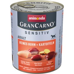 ANIMONDA GranCarno Sensitiv Kurczak i Ziemniaki 800g 24x 800g