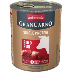 ANIMONDA GranCarno Single Protein Czysta Wołowina 800g 24x 800g